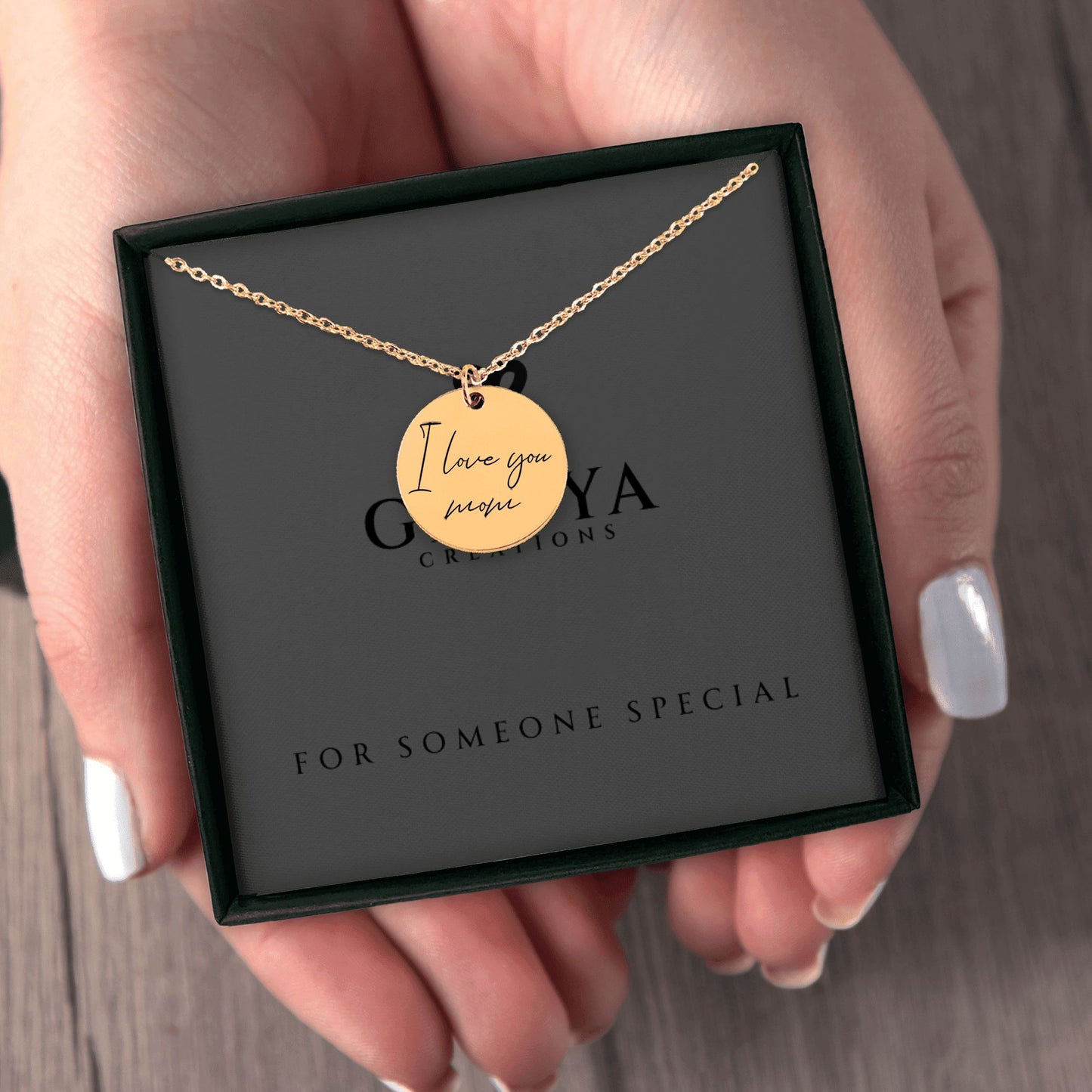 Personalised Handwritten Pendant